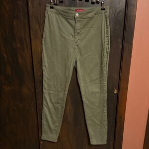 Guess women’s Olive Chinos